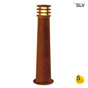 SLV Lampa podłogowa RUSTY 70 LED ROUND, CORTEN, 8.6W COB LED, 3000K, IP55 - 233417
