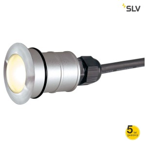 SLV Lampa POWER TRAIL-LITE ROUND, stal nierdzewna 316, 1W LED, 3000K, IP67 - 228332