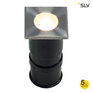 SLV Lampa POWER TRAIL-LITE SQUARE, stal nierdzewna 316, 1W LED, 3000K, IP67 - 228342