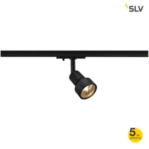 SLV Lampa PURI, czarny, GU10, max. 50W do szyny 1-fazowej - 143390