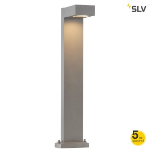 SLV Lampa QUADRASYL SL 75 kwadratowa, srebrnoszary, GX53, max. 11W, IP44 - 232294