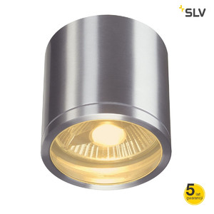 SLV Lampa ROX CEILING OUT okrągła, szczotkowane aluminium, ES1 - 1000332
