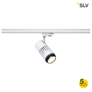 SLV Lampa STRUCTEC LED Soczewka ze zmienną ogniskową, 3000K, biały, 20-60° - 1000657