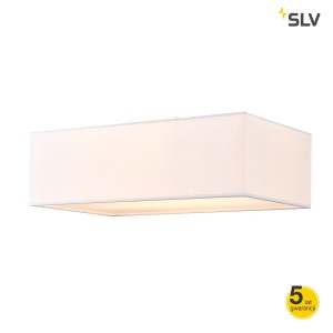 SLV Lampa sufitowa ACCANTO SQUARE E27, wewnętrzna, kolor biały - 1002945