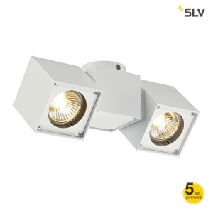 SLV Lampa sufitowa ALTRA DICE SPOT 2, biały, 2 x GU10, max. 2 x 50W - 151531