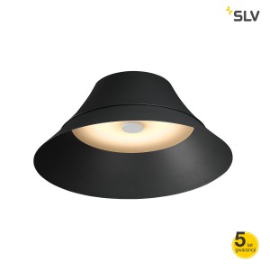 Spotline Lampa sufitowa BATO 45, czarny - 1000437