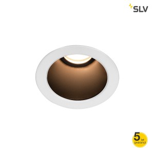 Spotline Lampa sufitowa HORN MAGNA, LED wbudowana, zewnętrzna, kolor biały/czarny, 25° - 1002593
