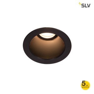 SLV Lampa sufitowa HORN MAGNA, LED wbudowana, zewnętrzna, kolor czarny, 25° - 1002592
