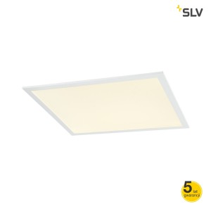 SLV Lampa sufitowa LED PANEL 600 x 600 LED wbudowana, wewnętrzna, kolor biały - 1003084