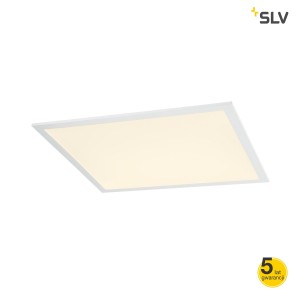 SLV Lampa sufitowa LED PANEL 600 x 600 LED wbudowana, wewnętrzna, kolor biały - 1003083