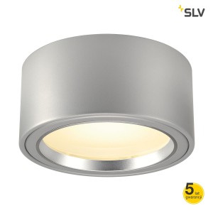 Spotline Lampa sufitowa LED SURFACE SPOT, 1800LM, okrągła, srebrnoszary, 48 LED, 3000K - 161464