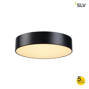 SLV Lampa sufitowa MEDO 40 LED, SMD LED, 3000K, czarny, z zasilaczem, podwieszana - 135070