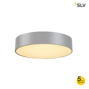 SLV Lampa sufitowa MEDO 40 LED, SMD LED, 3000K, srebrnoszary, z zasilaczem - 135074
