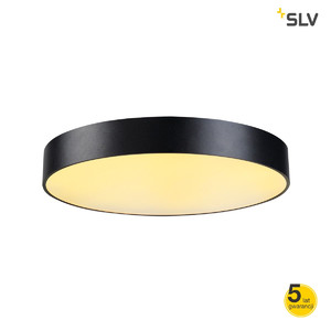 SLV Lampa sufitowa MEDO 60 LED, SMD LED, 3000K, czarny, z zasilaczem, podwieszana - 135120
