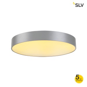 SLV Lampa sufitowa MEDO 60 LED, SMD LED, 3000K, srebrnoszary, z zasilaczem - 135124