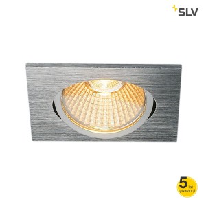 SLV Lampa sufitowa NEW TRIA 68 I CS LED wbudowana, wewnętrzna, aluminium - 1003070