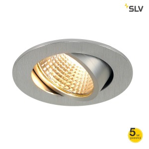 SLV Lampa sufitowa NEW TRIA 68 I CS LED wbudowana, wewnętrzna, aluminium - 1003060
