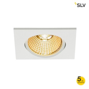 SLV Lampa sufitowa NEW TRIA 68 I CS LED wbudowana, wewnętrzna, biały - 1003069