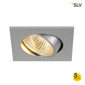 SLV Lampa sufitowa NEW TRIA 68 I CS, LED wbudowana, wewnętrzna, aluminium - 1003064