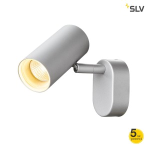 SLV Lampa sufitowa NOBLO I LED, wewnętrzna, kolor szary - 1002971