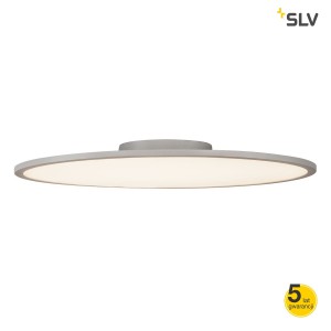 SLV Lampa sufitowa PANEL 60 DALI LED, wewnętrzna, okrągła, kolor szary - 1003042