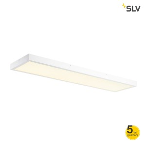 SLV Lampa sufitowa PANEL DALI LED, wewnętrzna, 1200 x 300mm, kolor biały, 4000K - 1003053