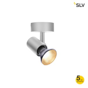 Spotline Lampa sufitowa SPOT E27 srebrnoszary - 1002074