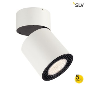 Spotline Lampa sufitowa SUPROS CL, okrągła, biały, 3000K SLM LED, 60° - 114131