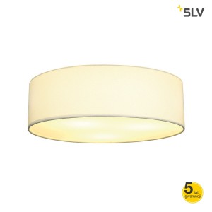 SLV Lampa sufitowa TENORA, CL-1, biały, E27, max. 60W - 156051