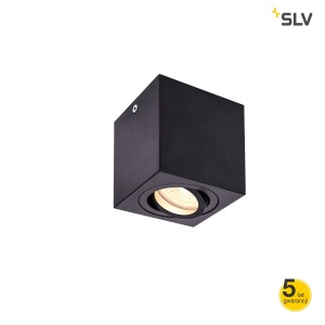 SLV Lampa sufitowa TRILEDO, czarny kwadratowa QPAR51 - 1002013