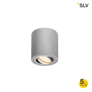 SLV Lampa sufitowa TRILEDO, szczotkowane aluminium, okrągła QPAR51 - 1002012