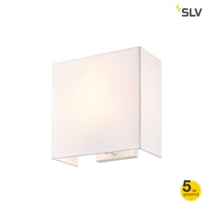 SLV Lampa ścienna ACCANTO SQUARE E27, wewnętrzna, kolor biały - 1002943