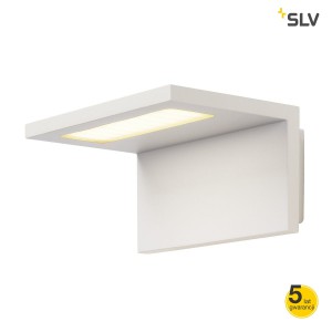 SLV Lampa ścienna ANGOLUX, biały, 36SMD LED, 3000K, IP44 - 231351