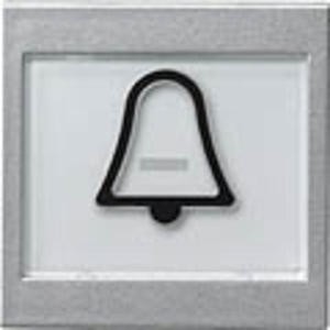 Gira Klawisz z piktogramem symbolem dzwonka System 55 kolor aluminium 021726