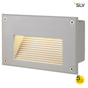 SLV Lampa ścienna BRICK LED DOWNUNDER do wbudowania, srebrnoszary - 229702