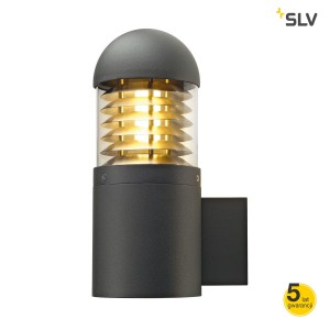 SLV Lampa ścienna C-POL WALL, antracyt, E27, max. 24W, IP54 - 231465
