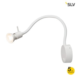 SLV Lampa ścienna DIO FLEX PLATE QPAR51 WL, wewnętrzna, kolor biały - 1002607