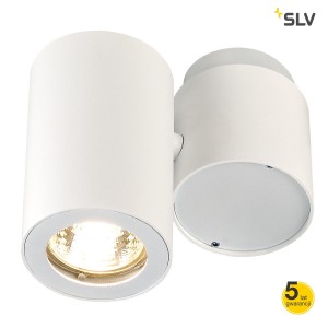 Spotline Lampa ścienna i sufitowa ENOLA_B SPOT 1, pojedyncza, biały, GU10, max. 50W - 151821