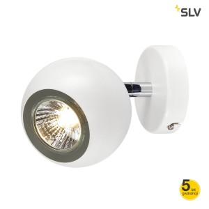 Spotline Lampa ścienna i sufitowa LIGHT EYE 1 GU10, biały/chrom, GU10, max. 50W - 149061