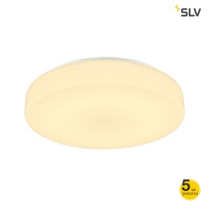 SLV Lampa ścienna i sufitowa LIPSY 40 DRUM DALI CW, I LED, wewnętrzna, kolor biały - 1002940