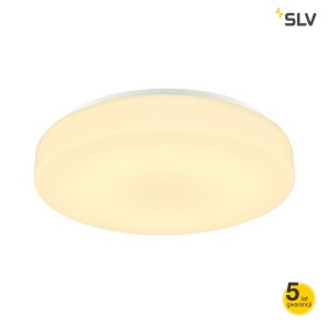 SLV Lampa ścienna i sufitowa LIPSY 50 DRUM DALI CW, I LED, wewnętrzna, kolor biały - 1002941