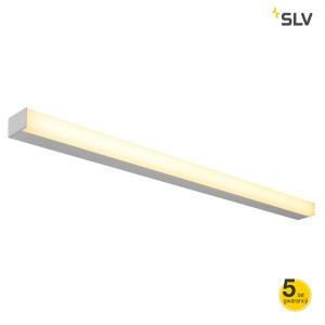 SLV Lampa ścienna i sufitowa SIGHT LED, 1200mm, srebrno-szara - 1001288