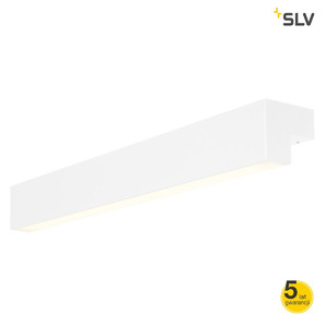 SLV Lampa ścienna L-LINE 60 LED, IP44, biały - 1001299