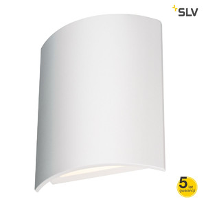 SLV Lampa ścienna LED SAIL WL, LED, zewnętrzna, kolor biały, IP54 - 1002606