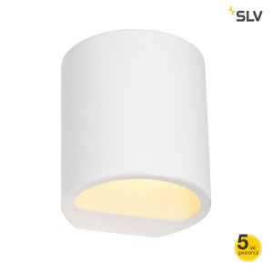 SLV Lampa ścienna PLASTRA, GL 104 ROUND, gipsowa, G9, max. 42W - 148016