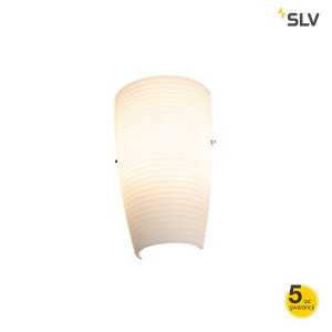 SLV Lampa ścienna PURISA E27, wewnętrzna, kolor biały - 1002993