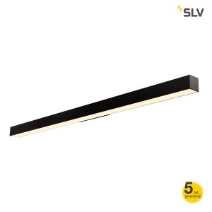 SLV Lampa ścienna Q-LINE LED, czarny, 3000K - 1000669
