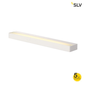 SLV Lampa ścienna SEDO 21 LED, kwadratowa matowo biała, szkło mrożone - 151781