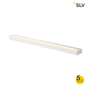SLV Lampa ścienna SEDO LED 21, kwadratowa, matowo biała, szkło mrożone, 3000K - 151791