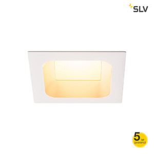 SLV Lampa VERLUX do wbudowania, LED, 3000K, matowo biała, 20W - 112692